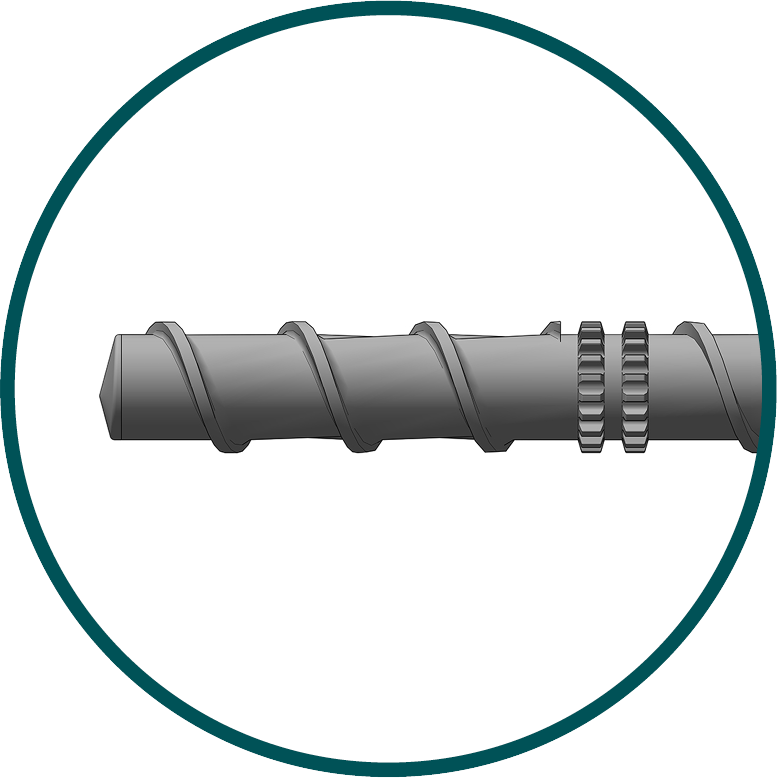 SCREW DESIGNED FOR EVERY TYPE OF MATERIAL